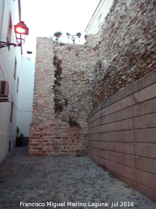 Murallas de Quesada - Murallas de Quesada. Torren en la Calle del Cinto