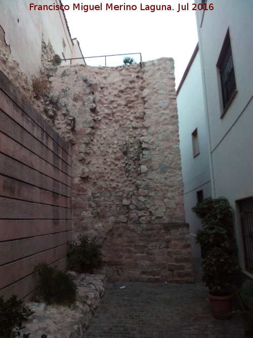 Murallas de Quesada - Murallas de Quesada. Torren en la Calle del Cinto