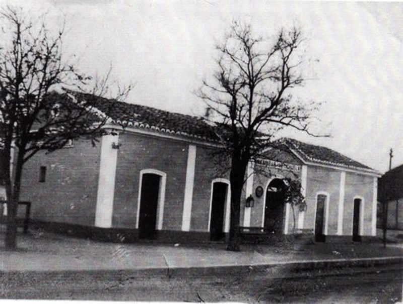 Estacin de Mengbar-Artichuela - Estacin de Mengbar-Artichuela. 1955