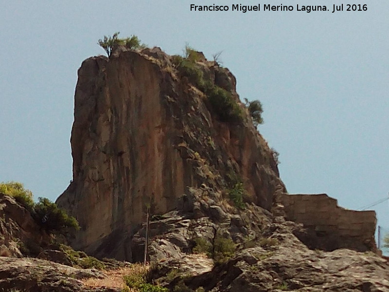 Castillo de Tscar - Castillo de Tscar. Pea Negra