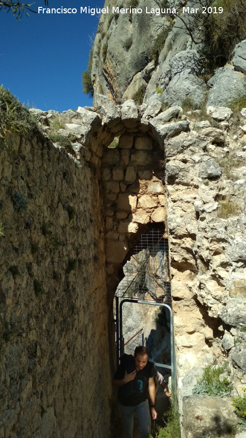 Castillo de Tscar - Castillo de Tscar. Puerta de acceso