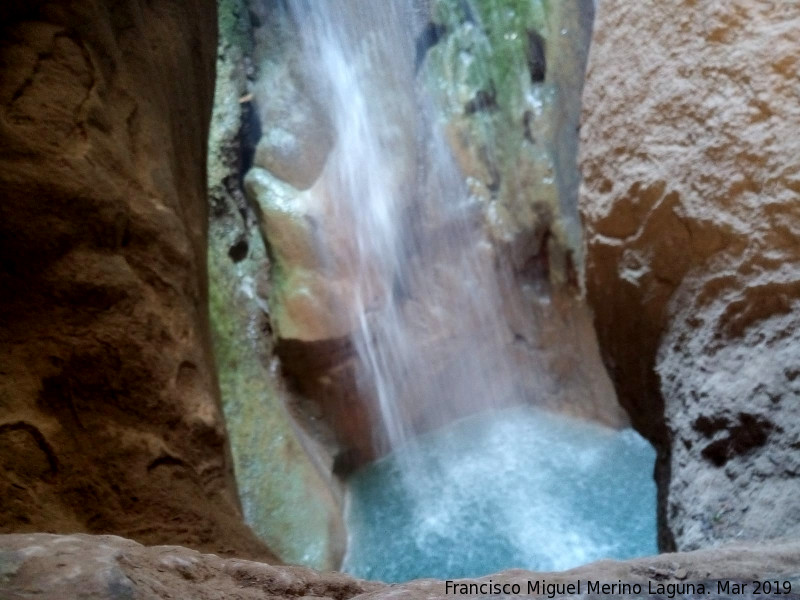 Cueva del Agua - Cueva del Agua. Primera cascada