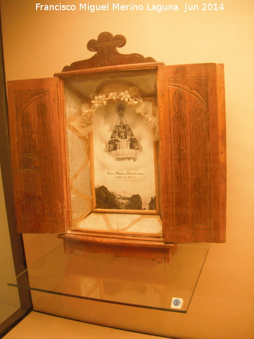 Santuario de Tscar - Santuario de Tscar. Capillita devocionario de Santa Mara de Tscar. Museo de Artes y Costumbres Populares de Jan