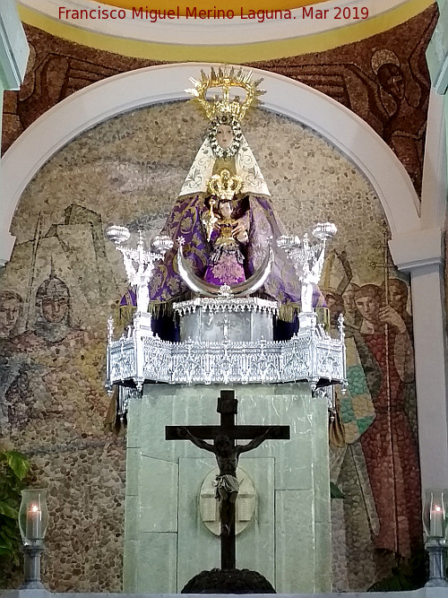 Santuario de Tscar - Santuario de Tscar. Virgen de Tscar