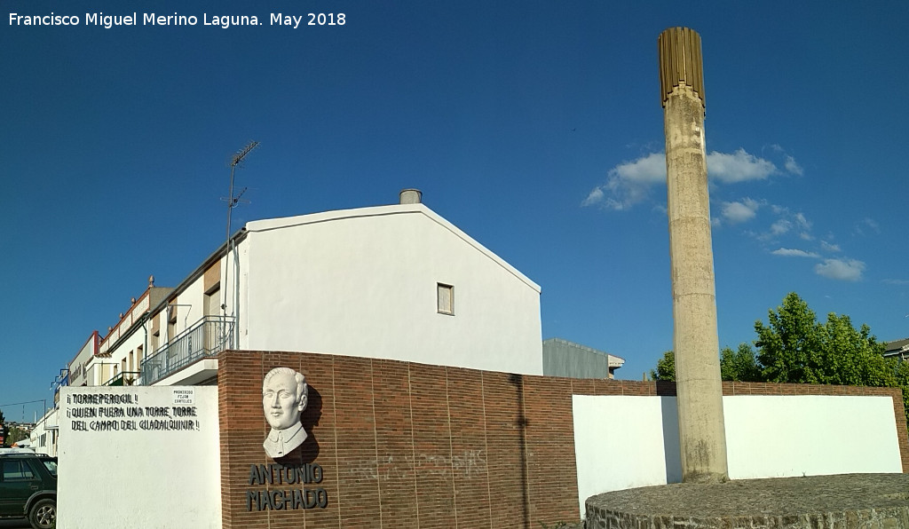 Monumento a Antonio Machado - Monumento a Antonio Machado. 