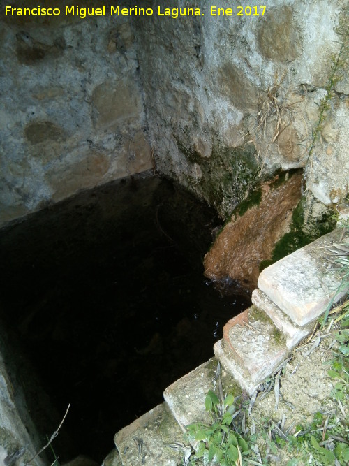 Fuente del Jardn del Obispo - Fuente del Jardn del Obispo. Interior