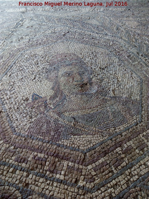 Villa Romana de Bruel - Villa Romana de Bruel. Mosaico