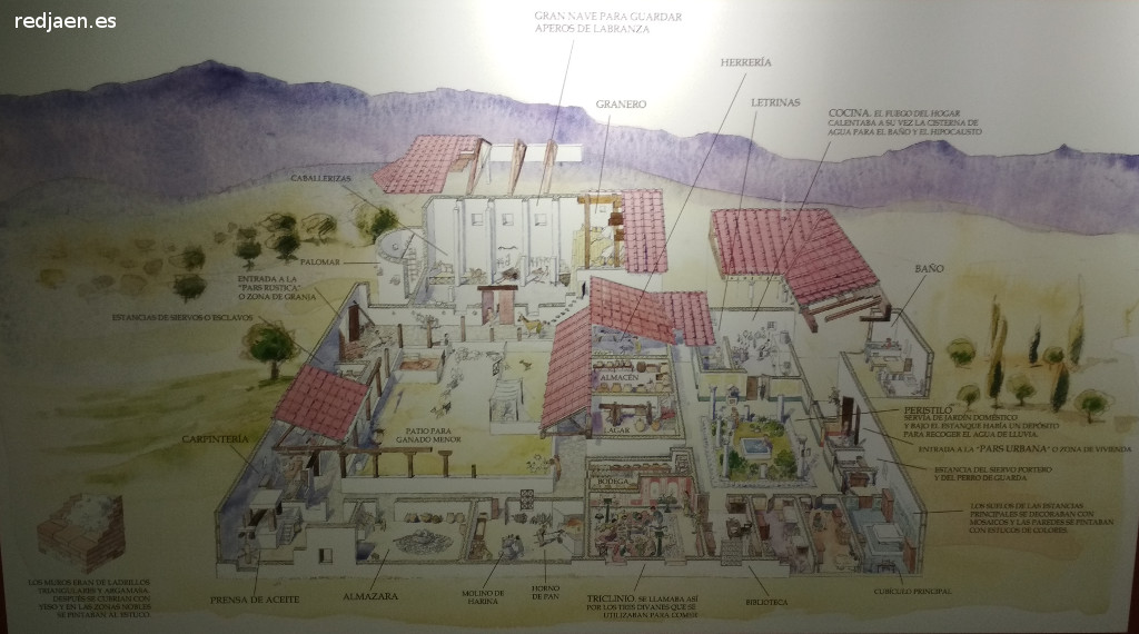 Villa Romana de Bruel - Villa Romana de Bruel. Plano. CIPAQ