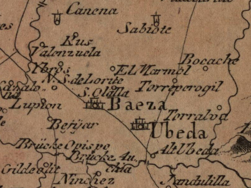 Historia de Rus - Historia de Rus. Mapa 1799