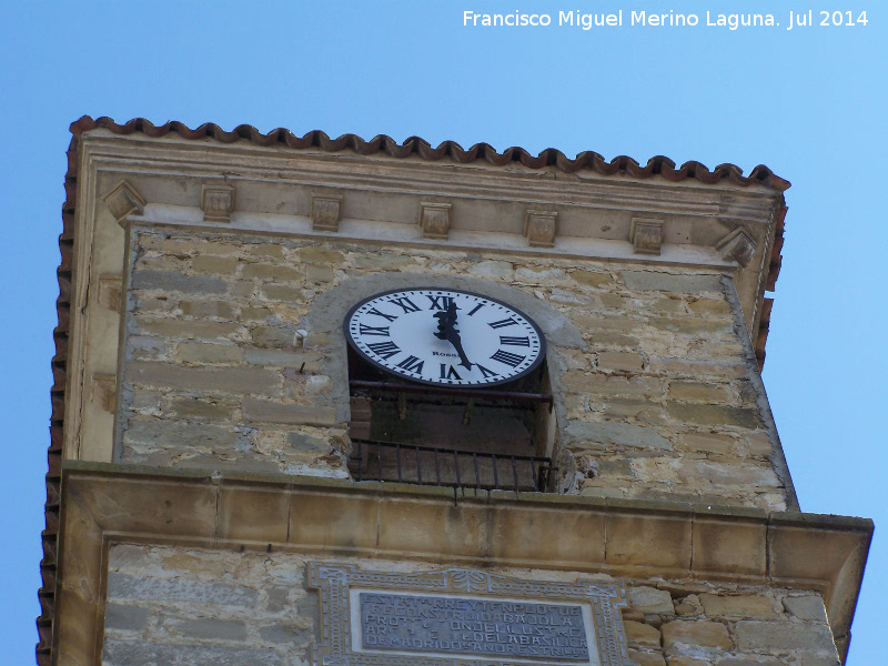 Iglesia de la Asuncin - Iglesia de la Asuncin. Reloj