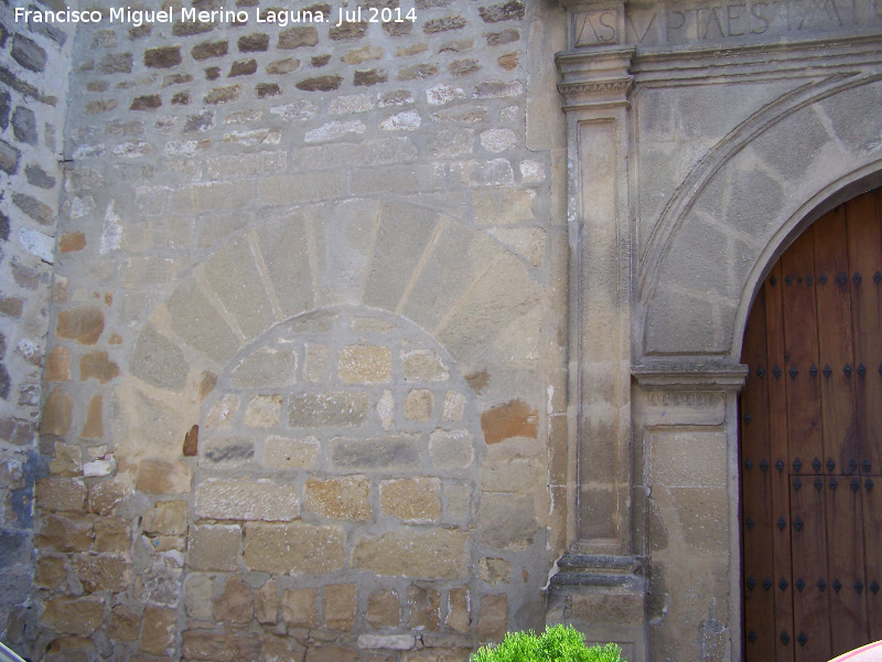 Iglesia de la Asuncin - Iglesia de la Asuncin. Puerta cegada