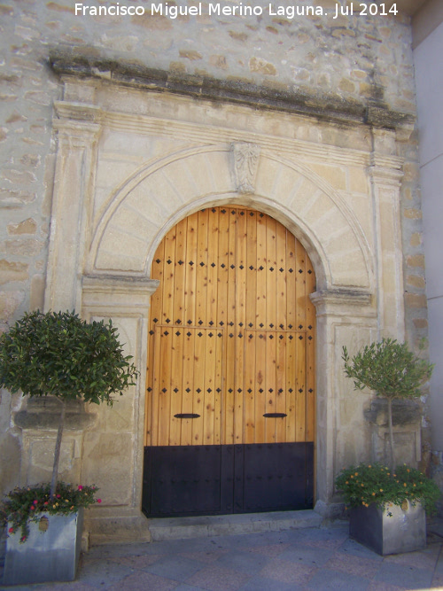 Iglesia de la Asuncin - Iglesia de la Asuncin. Portada trasera