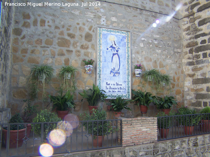 Iglesia de la Asuncin - Iglesia de la Asuncin. Azulejos de la Virgen de la Asuncin