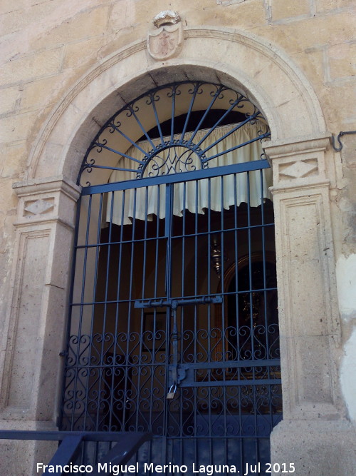 Capilla del Cristo de la Misericordia - Capilla del Cristo de la Misericordia. Portada