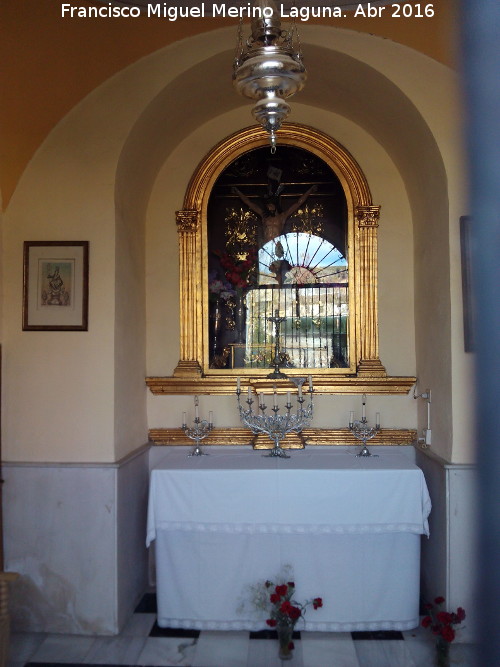 Capilla del Cristo de la Misericordia - Capilla del Cristo de la Misericordia. Altar