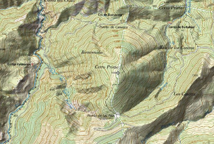 Cerro Prieto - Cerro Prieto. Mapa