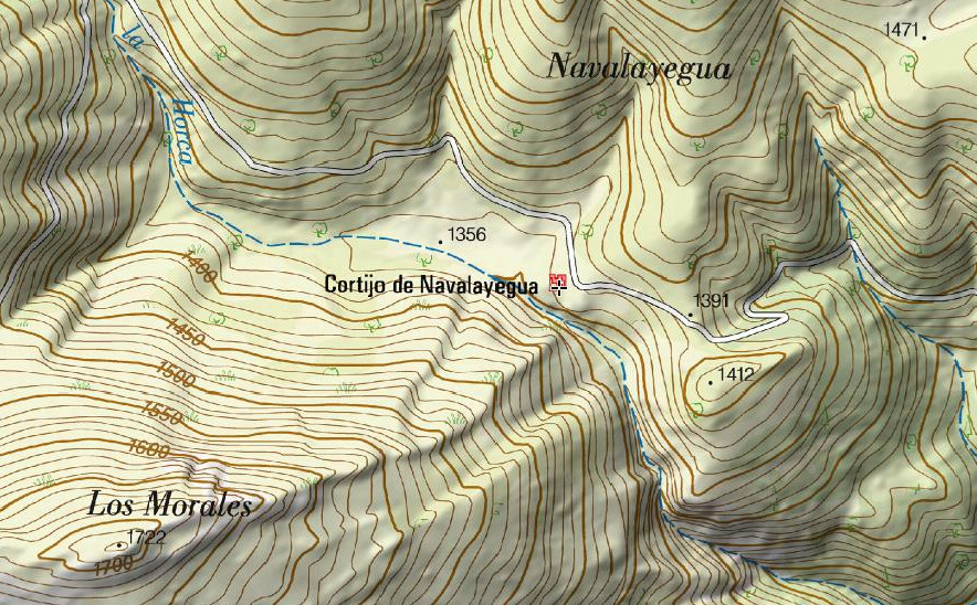 Cortijo de Navalayegua - Cortijo de Navalayegua. Mapa