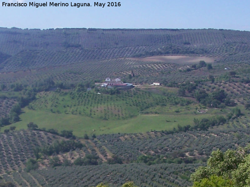 Cortijo del Menchn - Cortijo del Menchn. Desde el Cerro del Camello