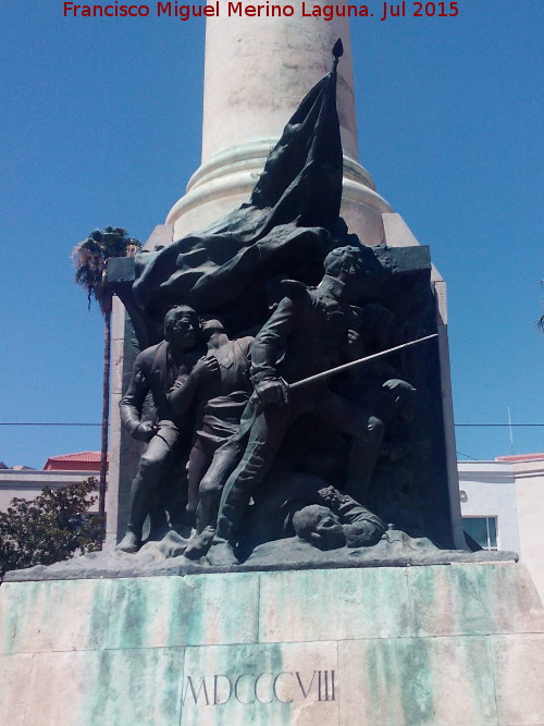 Batalla de Bailn - Batalla de Bailn. Monumento a las Batallas - Jan