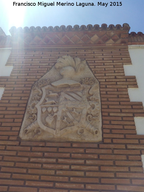 Casa de la Calle Oro n 24 - Casa de la Calle Oro n 24. Escudo lateral