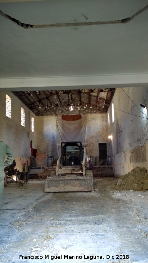 Ermita de San Jos - Ermita de San Jos. Interior en obras