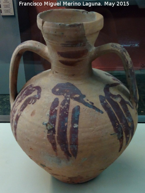 Cermica Almohade - Cermica Almohade. Cntaro Almohade. Museo Provincial de Jan