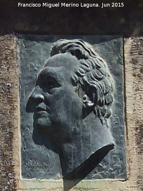 Alfredo Cazabn Laguna - Alfredo Cazabn Laguna. Monumento en beda