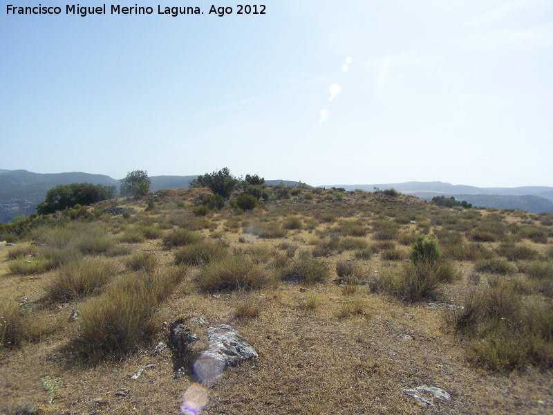 Yacimiento de Hoya Somera - Yacimiento de Hoya Somera. Muralla