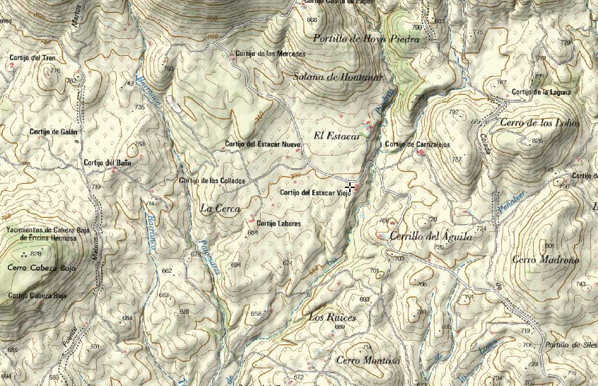 Cortijo del Estacar Viejo - Cortijo del Estacar Viejo. Mapa