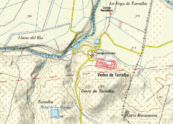 Cortijo de Torralba - Cortijo de Torralba. Mapa