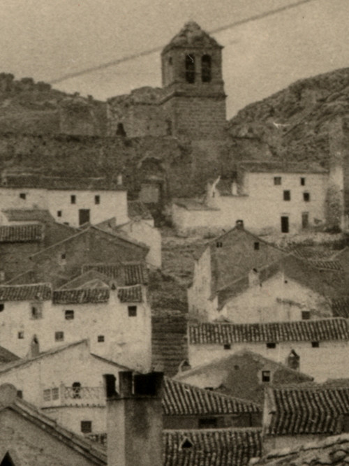 Calle Hospital - Calle Hospital. Foto antigua