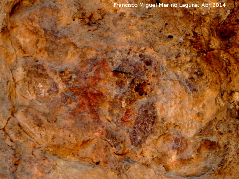 Pinturas rupestres de la Cueva del Engarbo I. Grupo I - Pinturas rupestres de la Cueva del Engarbo I. Grupo I. 