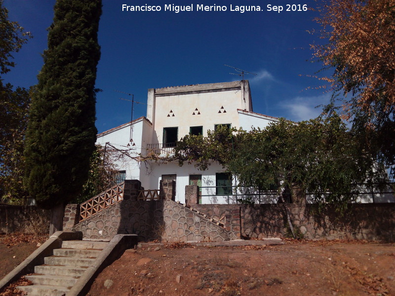 Pantano del Molino del Guadaln - Pantano del Molino del Guadaln. Casa del ingeniero