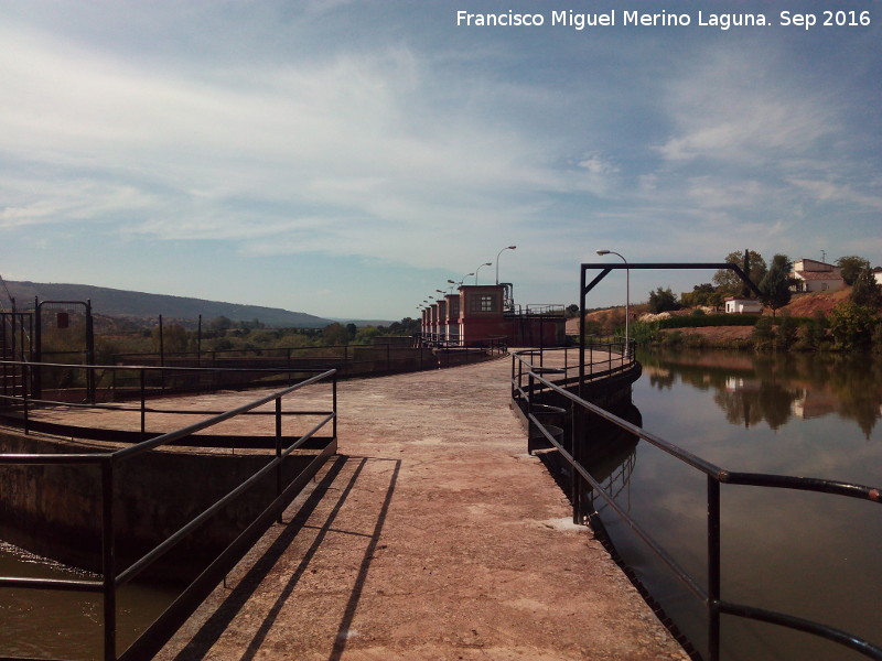 Pantano del Molino del Guadaln - Pantano del Molino del Guadaln. Presa