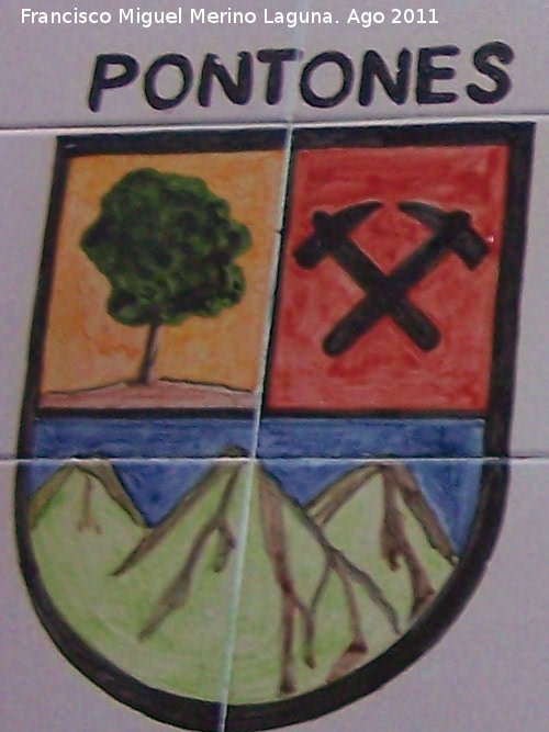 Pontones - Pontones. Escudo