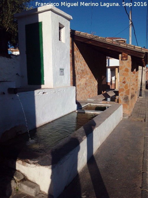 Fuente de la Teja - Fuente de la Teja. Fuente y lavadero