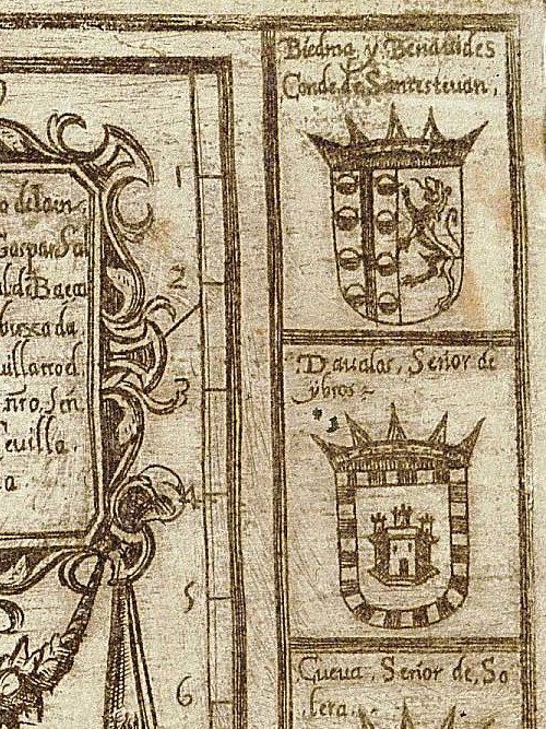 Historia de Santisteban del Puerto - Historia de Santisteban del Puerto. Mapa 1588