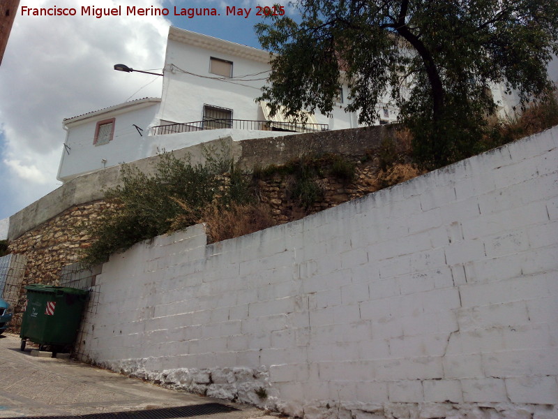 Calle La Erilla - Calle La Erilla. Muros de contencin