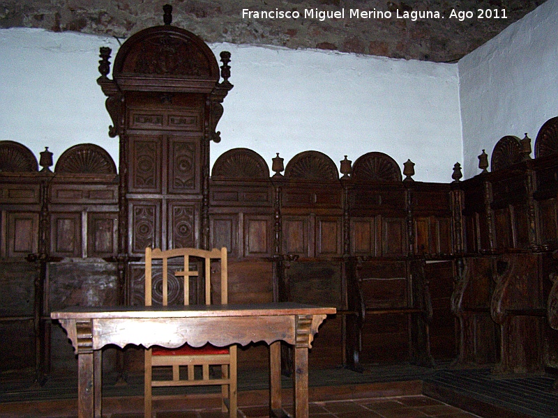 Iglesia de Santa Mara del Collado - Iglesia de Santa Mara del Collado. Coro