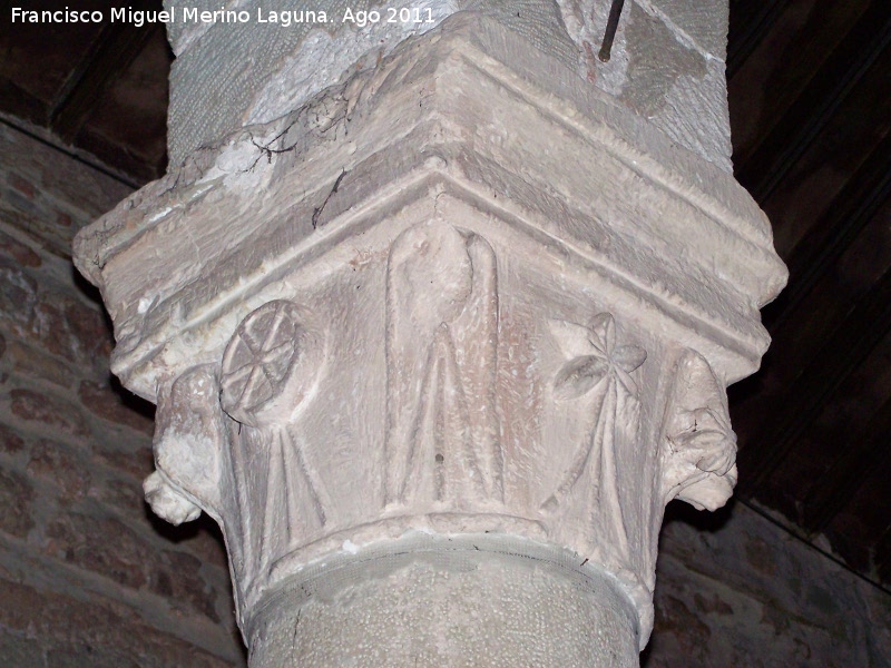 Iglesia de Santa Mara del Collado - Iglesia de Santa Mara del Collado. Capitel