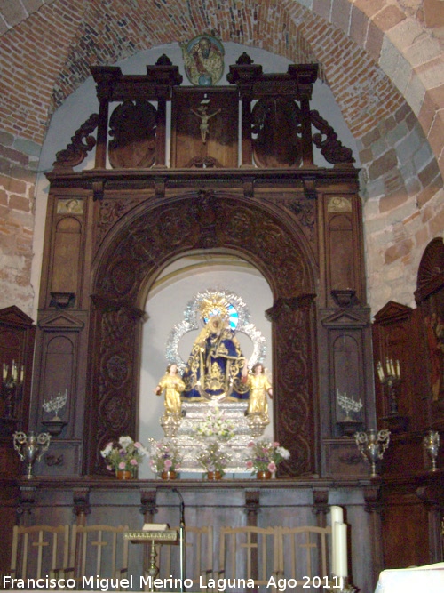 Iglesia de Santa Mara del Collado - Iglesia de Santa Mara del Collado. Altar mayor