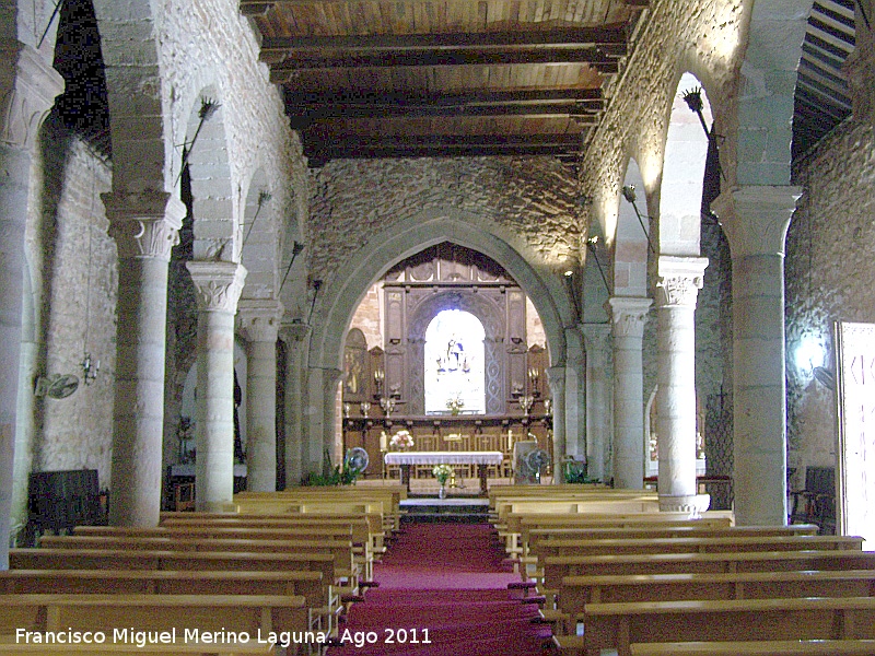 Iglesia de Santa Mara del Collado - Iglesia de Santa Mara del Collado. Interior
