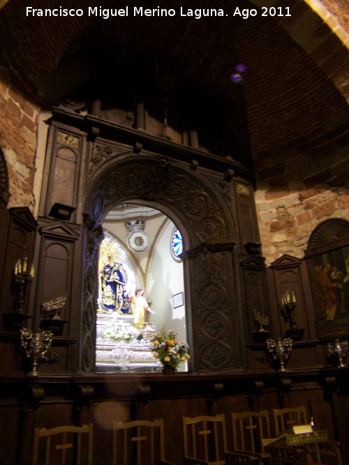 Iglesia de Santa Mara del Collado - Iglesia de Santa Mara del Collado. Altar mayor