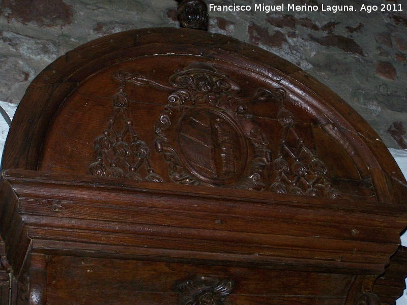 Iglesia de Santa Mara del Collado - Iglesia de Santa Mara del Collado. Escudo