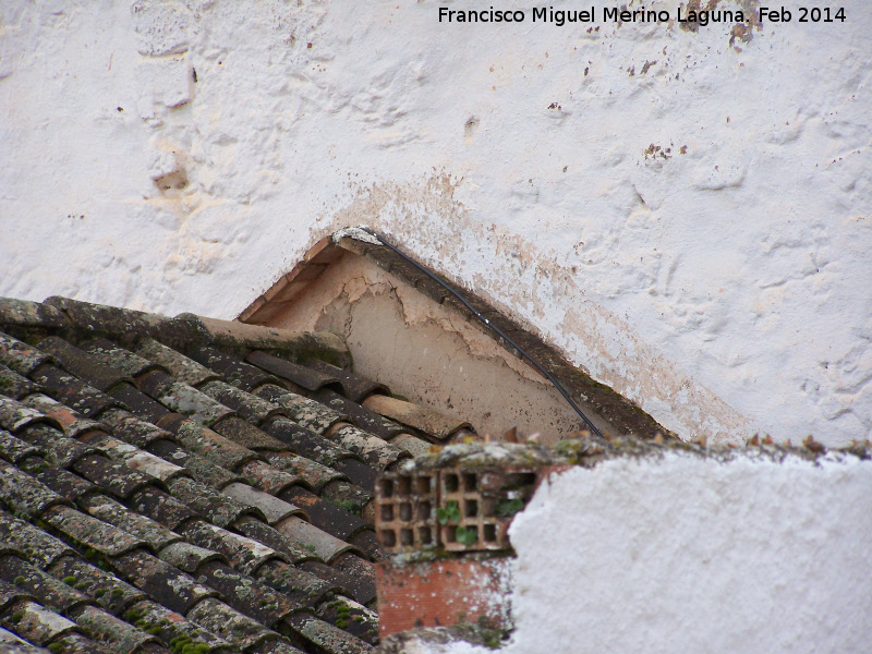 Iglesia de Santa Mara del Collado - Iglesia de Santa Mara del Collado. Detalle del arranque de la cubierta