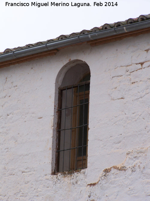 Iglesia de Santa Mara del Collado - Iglesia de Santa Mara del Collado. Ventana de arco de medio punto del torren