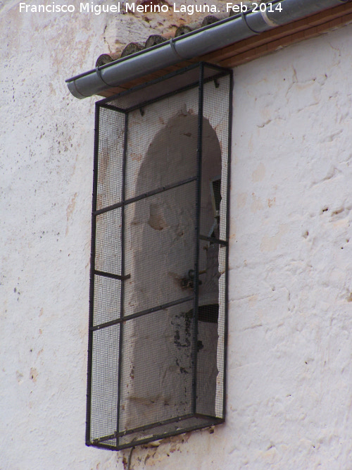 Iglesia de Santa Mara del Collado - Iglesia de Santa Mara del Collado. Ventana de arco de medio punto del torren