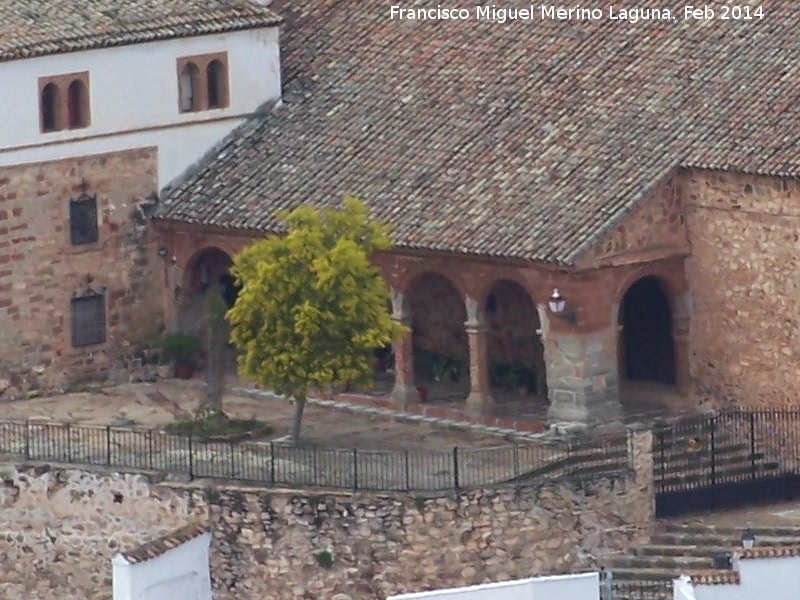 Iglesia de Santa Mara del Collado - Iglesia de Santa Mara del Collado. Soportales