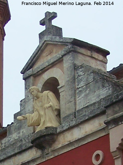 Iglesia de San Esteban - Iglesia de San Esteban. Hornacina