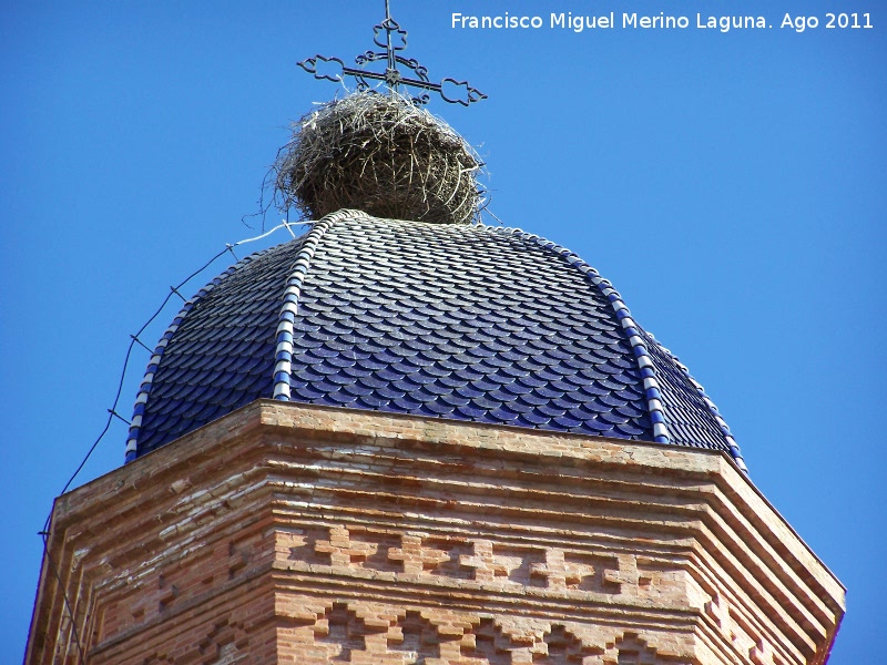 Iglesia de San Esteban - Iglesia de San Esteban. Tejado del campanario